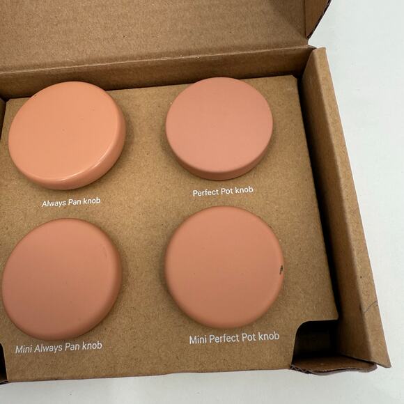 OUR PLACE Knobs Set of 4 Spice Color Always Pan Perfect Pot Cookware *Flaws - Picture 10 of 16